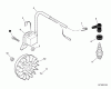 Shindaiwa AHS242 - Articulating Hedge Trimmer, S/N: T17913001001 - T1791399999 Ersatzteile Flywheel, Ignition