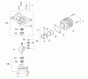 Shindaiwa DH231 - Hedge Trimmer, Dual-Sided, S/N: T09012001001 - T09012999999 Ersatzteile Crankcase, Cylinder, Piston