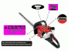 Shindaiwa DH231 - Hedge Trimmer, Dual-Sided, S/N: T09012001001 - T09012999999 Ersatzteile Labels