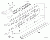 Shindaiwa DH231 - Hedge Trimmer, Dual-Sided, S/N: T09012001001 - T09012999999 Ersatzteile Blades - 24"