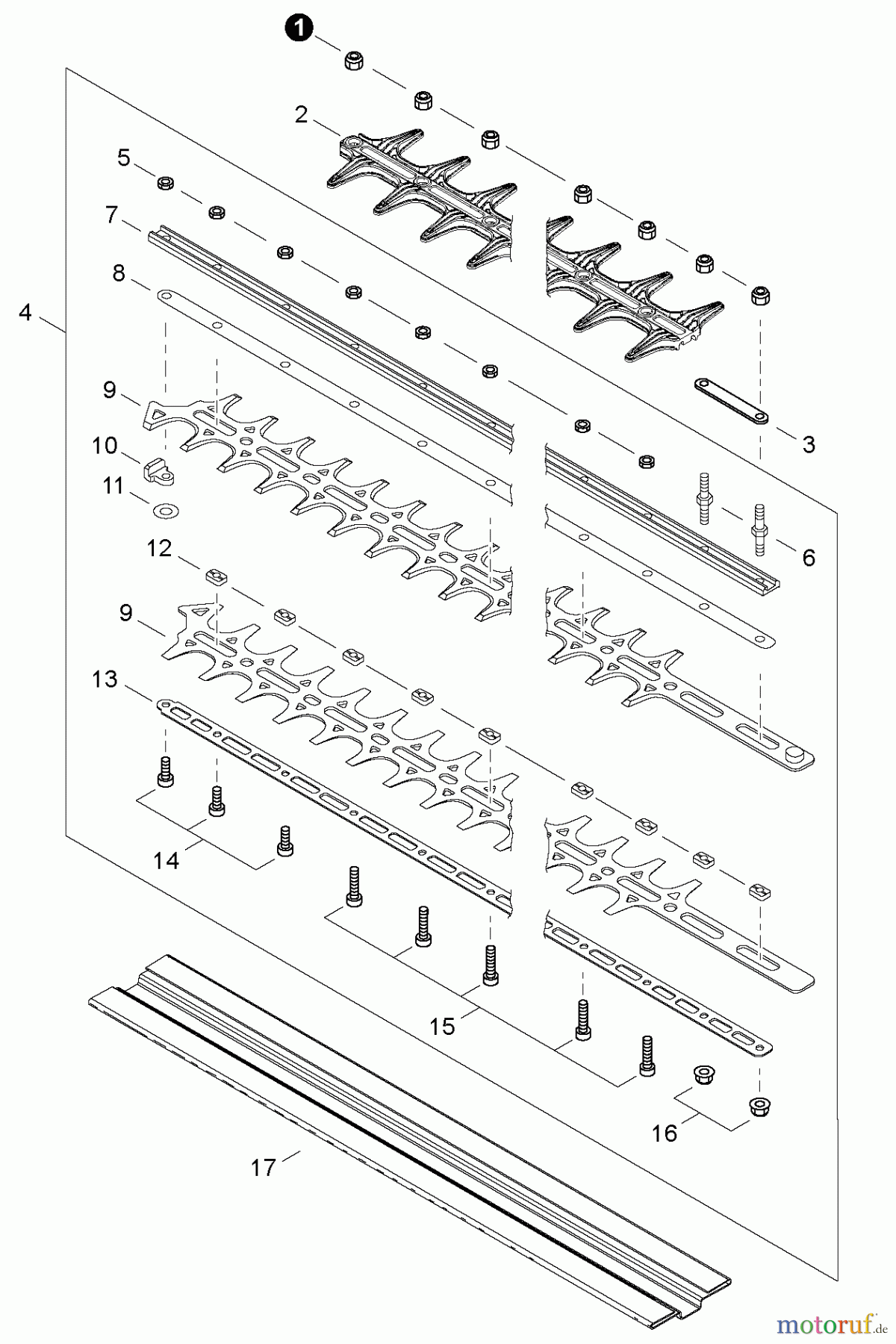 Shindaiwa Heckenscheren DH232 - Shindaiwa Hedge Trimmer, Dual-Sided, 30