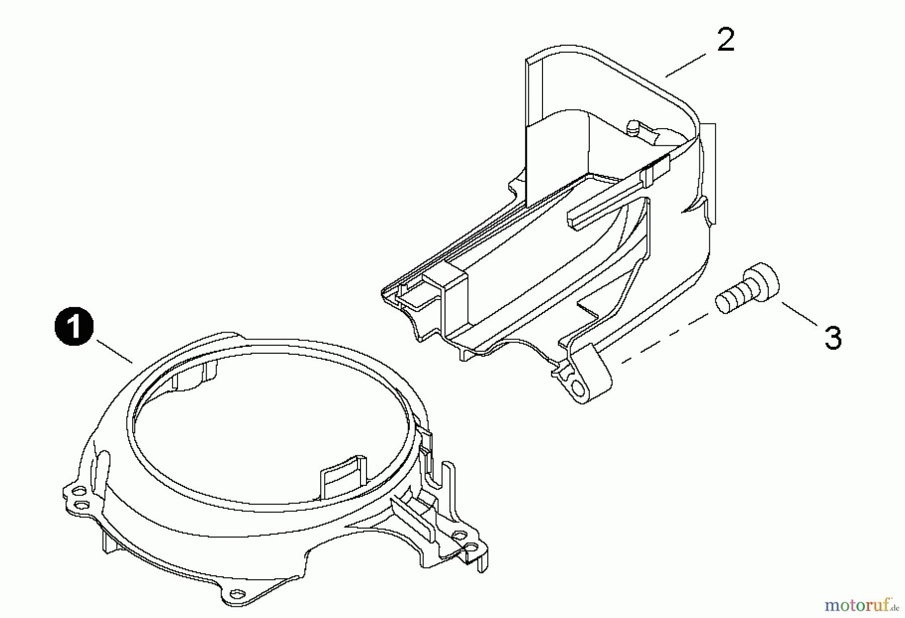Shindaiwa Heckenscheren DH232 - Shindaiwa Hedge Trimmer, Dual-Sided, Engine Cover / Fan Cover