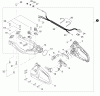 Shindaiwa DH232 - Hedge Trimmer, Dual-Sided, Ersatzteile Rear Handle / Throttle Control