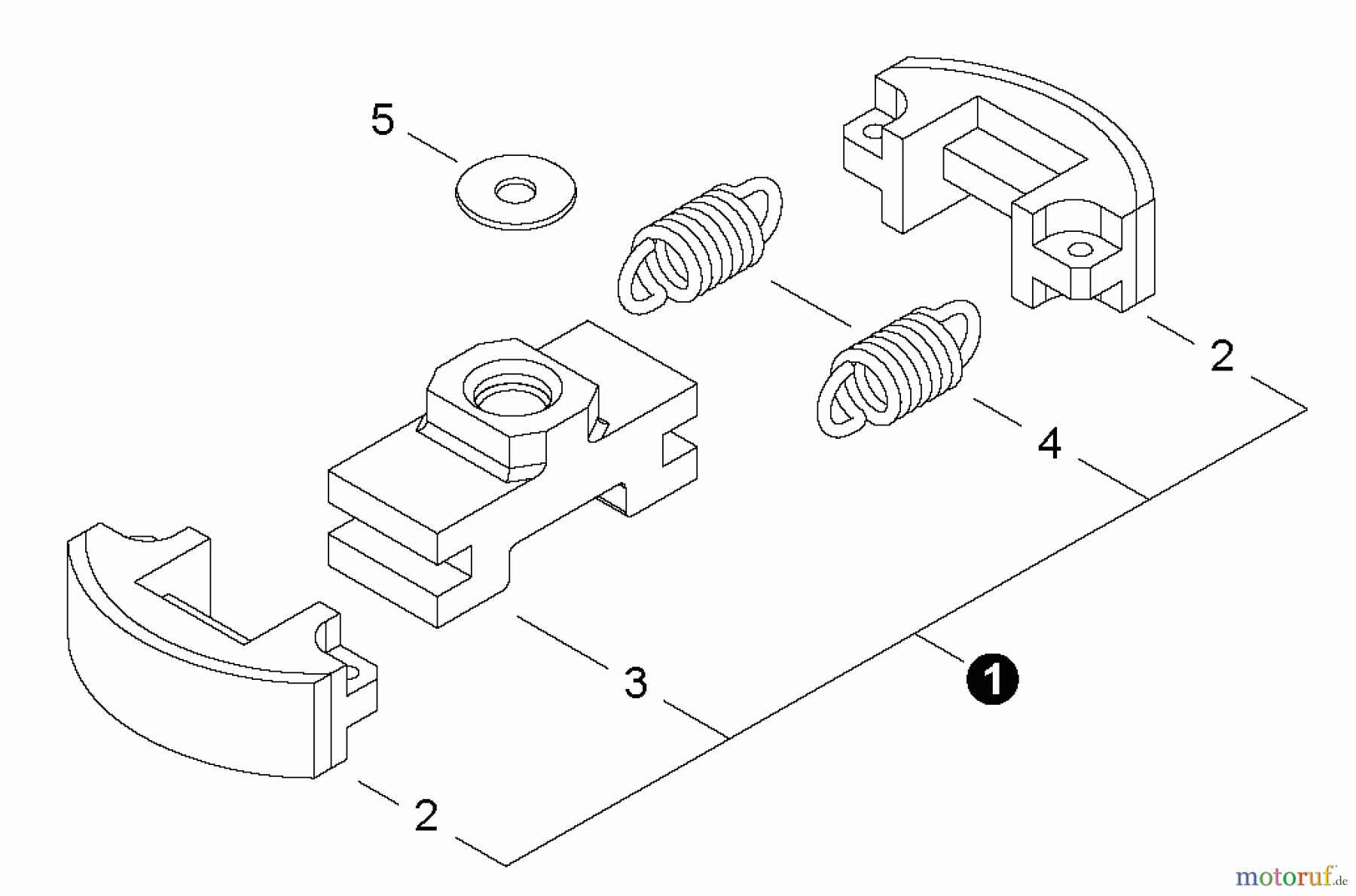  Shindaiwa Heckenscheren DH232 - Shindaiwa Hedge Trimmer, Dual-Sided, S/N: T23311001001 - T23311999999 Clutch