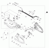 Shindaiwa DH232 - Hedge Trimmer, Dual-Sided, S/N: T23311001001 - T23311999999 Ersatzteile Rear Handle / Throttle Control