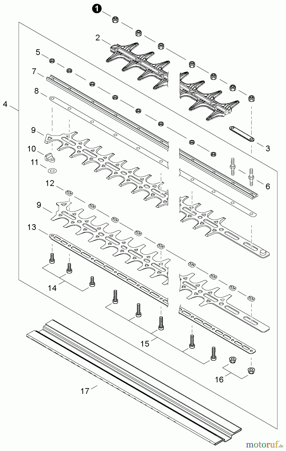  Shindaiwa Heckenscheren DH232 - Shindaiwa Hedge Trimmer, Dual-Sided, 24