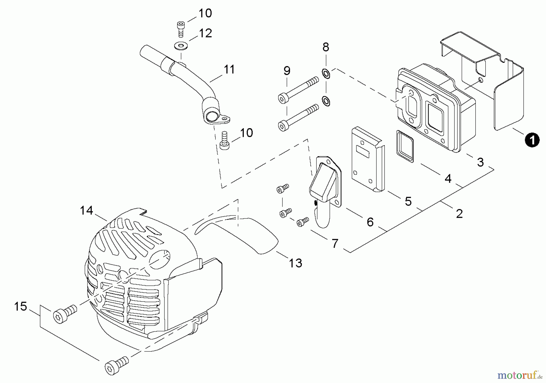 Shindaiwa Heckenscheren DH232 - Shindaiwa Hedge Trimmer, Dual-Sided, Exhaust