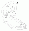 Shindaiwa DH232 - Hedge Trimmer, Dual-Sided, Ersatzteile Front Handle