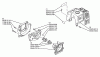 Shindaiwa HT20 - Hedge Trimmer, Single-Sided Ersatzteile Crankcase