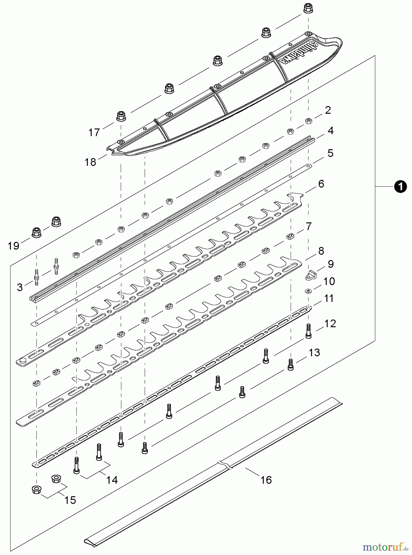 Shindaiwa Heckenscheren HT232 - Shindaiwa Hedge Trimmer, Single-Sided, S/N: T22612001001 - T22612999999 30