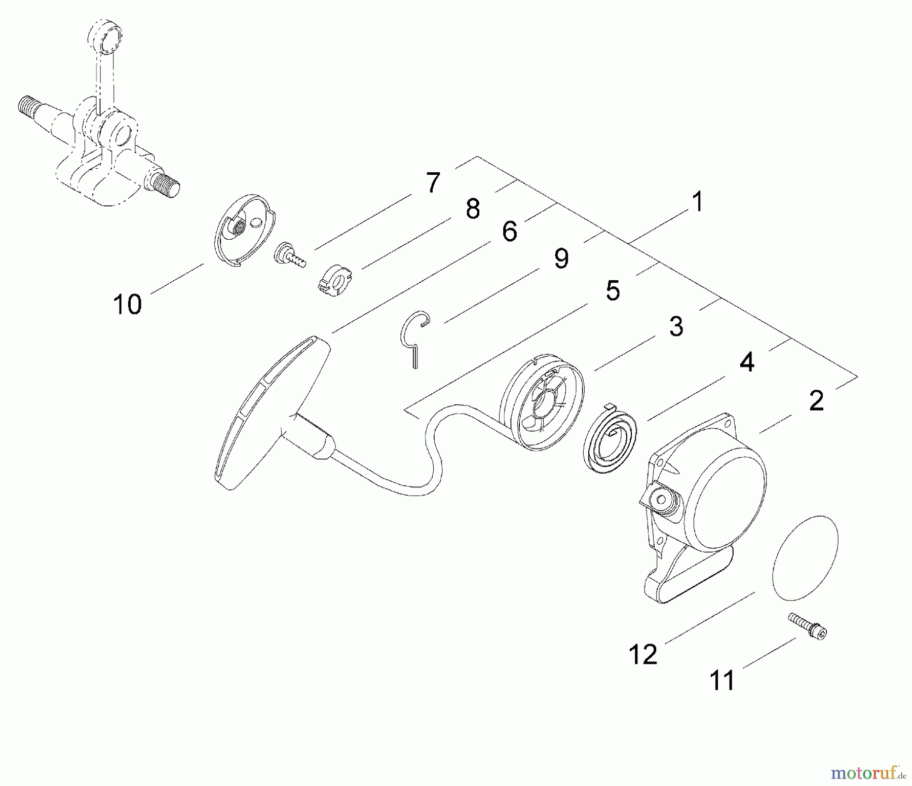  Shindaiwa Bläser / Sauger / Häcksler / Mulchgeräte EB3410 - Shindaiwa Hand Held Blower Starter