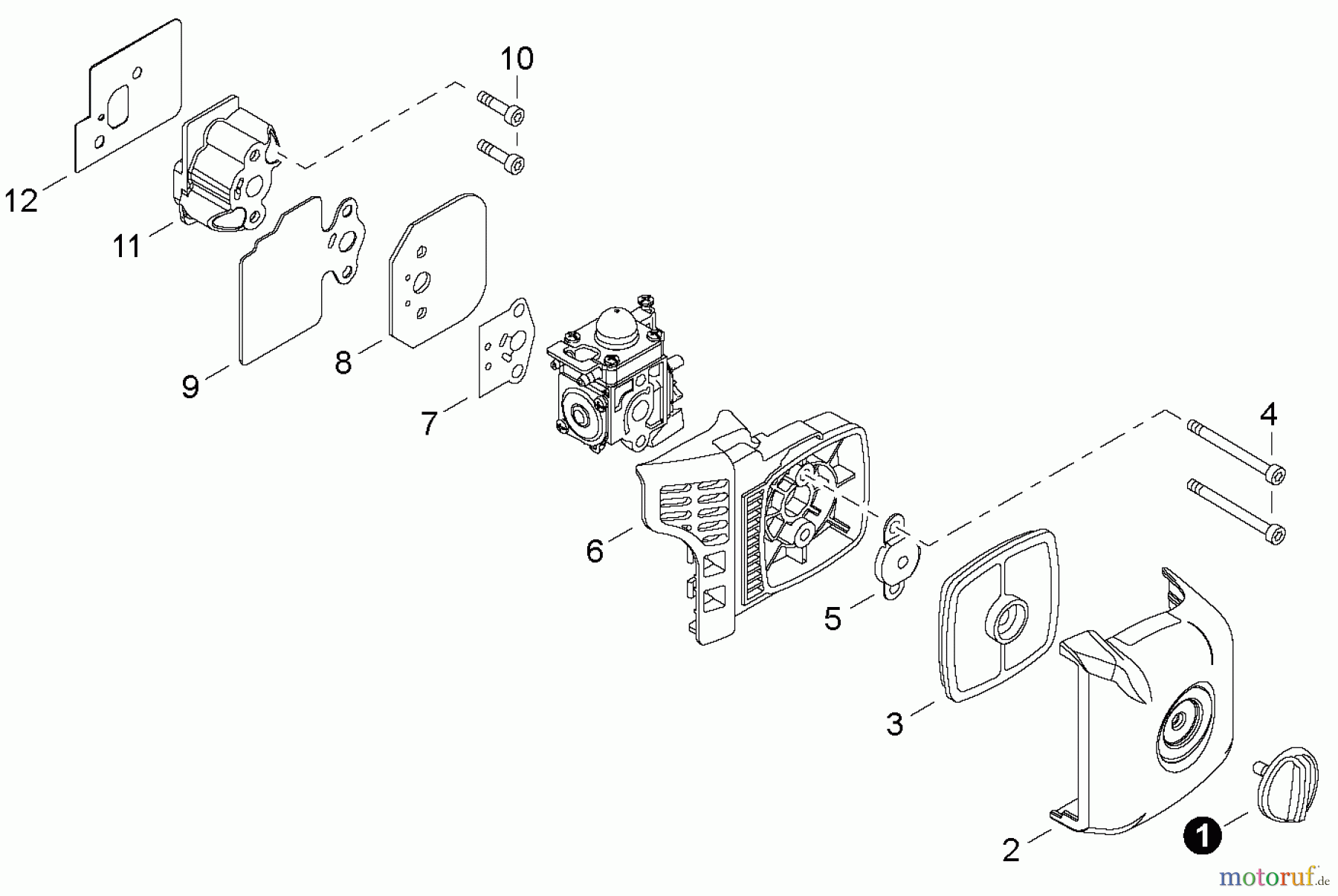  Shindaiwa Heckenscheren HT232 - Shindaiwa Hedge Trimmer, Single-Sided, Intake