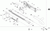Shindaiwa HT232 - Hedge Trimmer, Single-Sided, Ersatzteile Rear Handle / Throttle Control