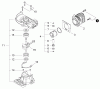 Shindaiwa HT232 - Hedge Trimmer, Single-Sided, S/N: T25113001001 - T25113999999 Ersatzteile Engine