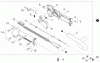 Shindaiwa HT232 - Hedge Trimmer, Single-Sided, S/N: T25113001001 - T25113999999 Ersatzteile Rear Handle / Throttle Control