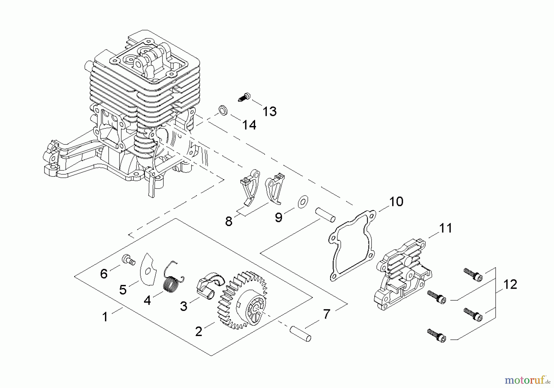 Shindaiwa Bläser / Sauger / Häcksler / Mulchgeräte EB344 - Shindaiwa Hand Held Blower, S/N: T15711001001  Cam Gear