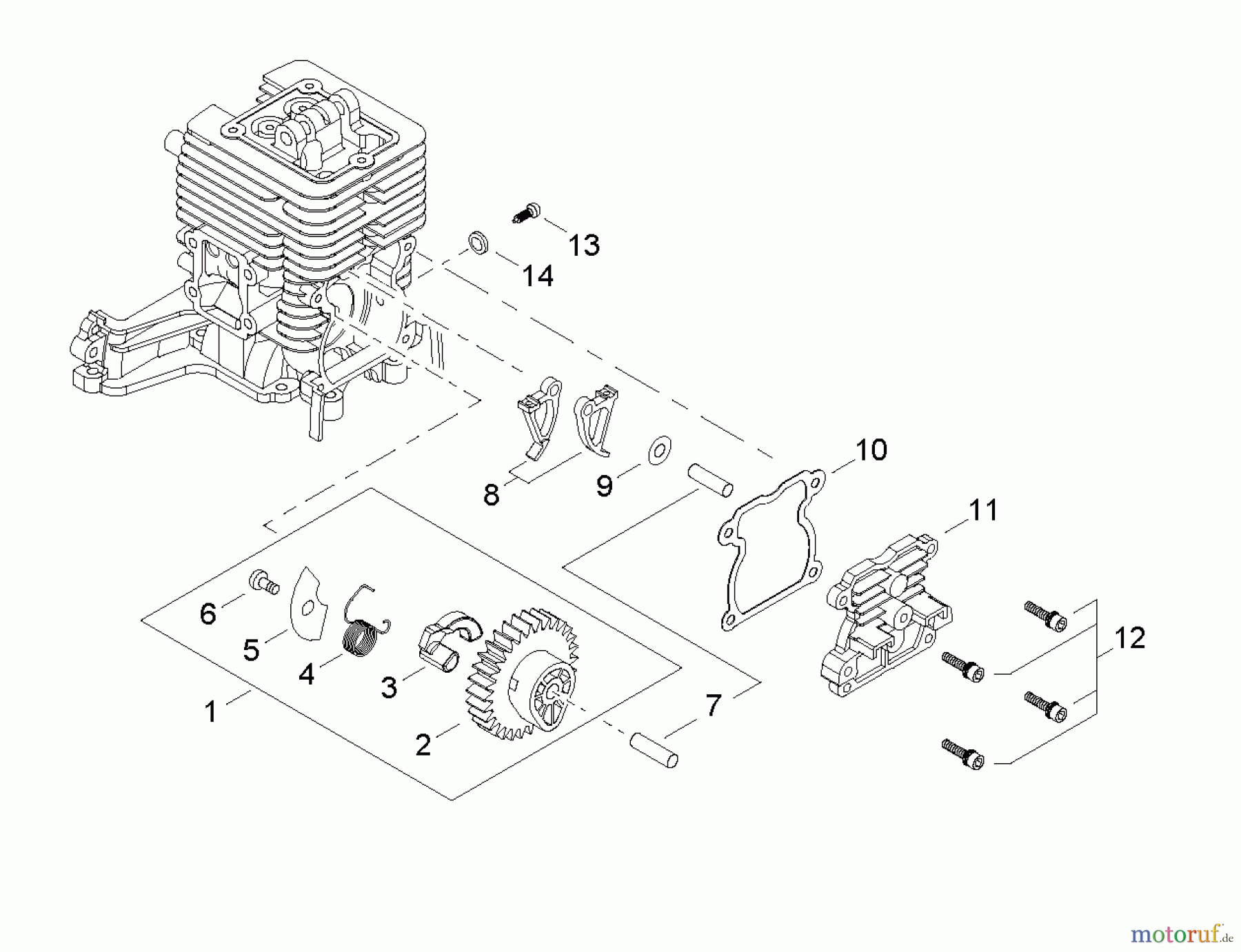  Shindaiwa Bläser / Sauger / Häcksler / Mulchgeräte EB344 - Shindaiwa Hand Held Blower, S/N: T15813001001  Cam Gear