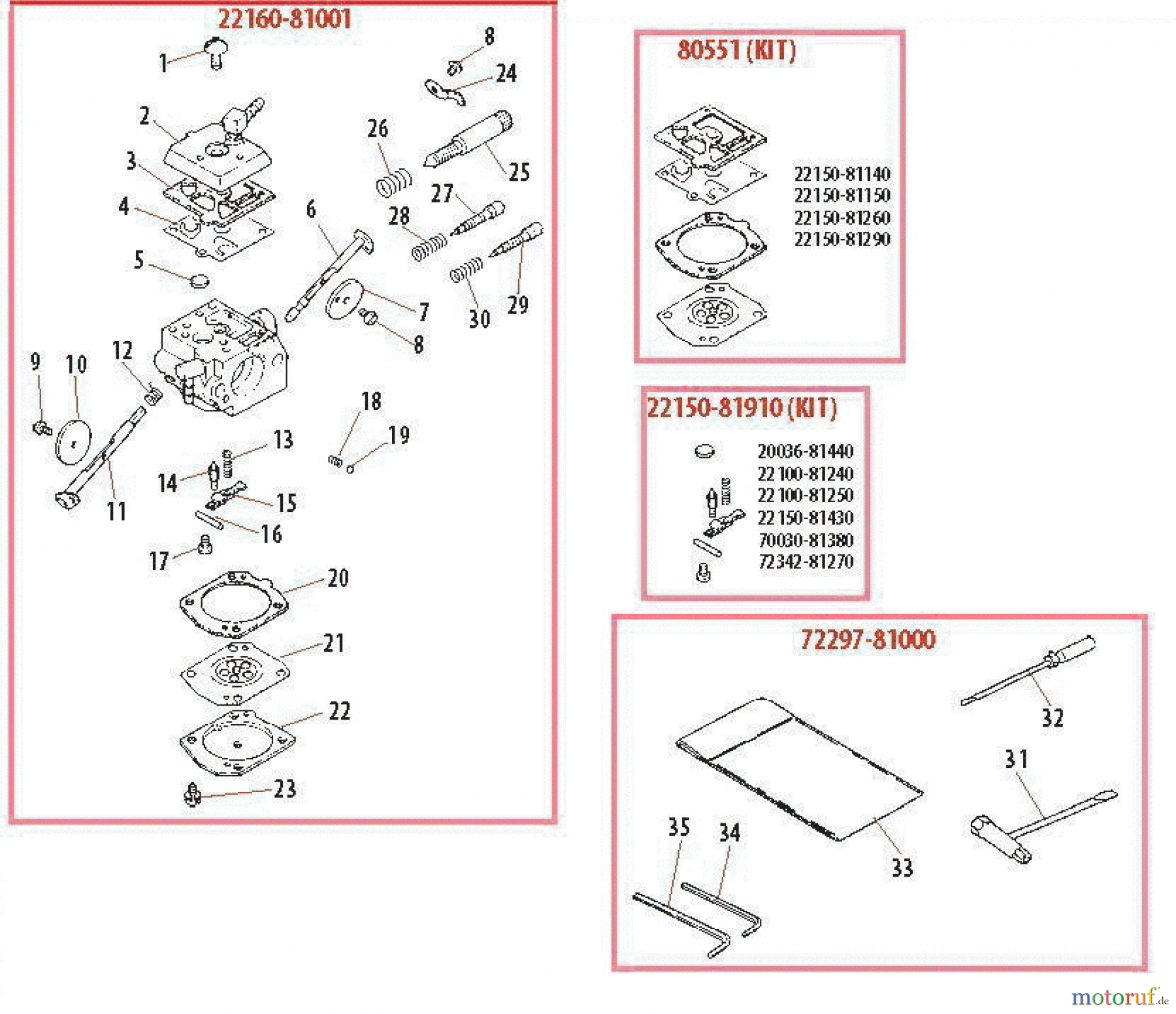 Shindaiwa Sägen, Motorsägen 488 - Shindaiwa Chainsaw Carburetor (Non EPA/CARB)