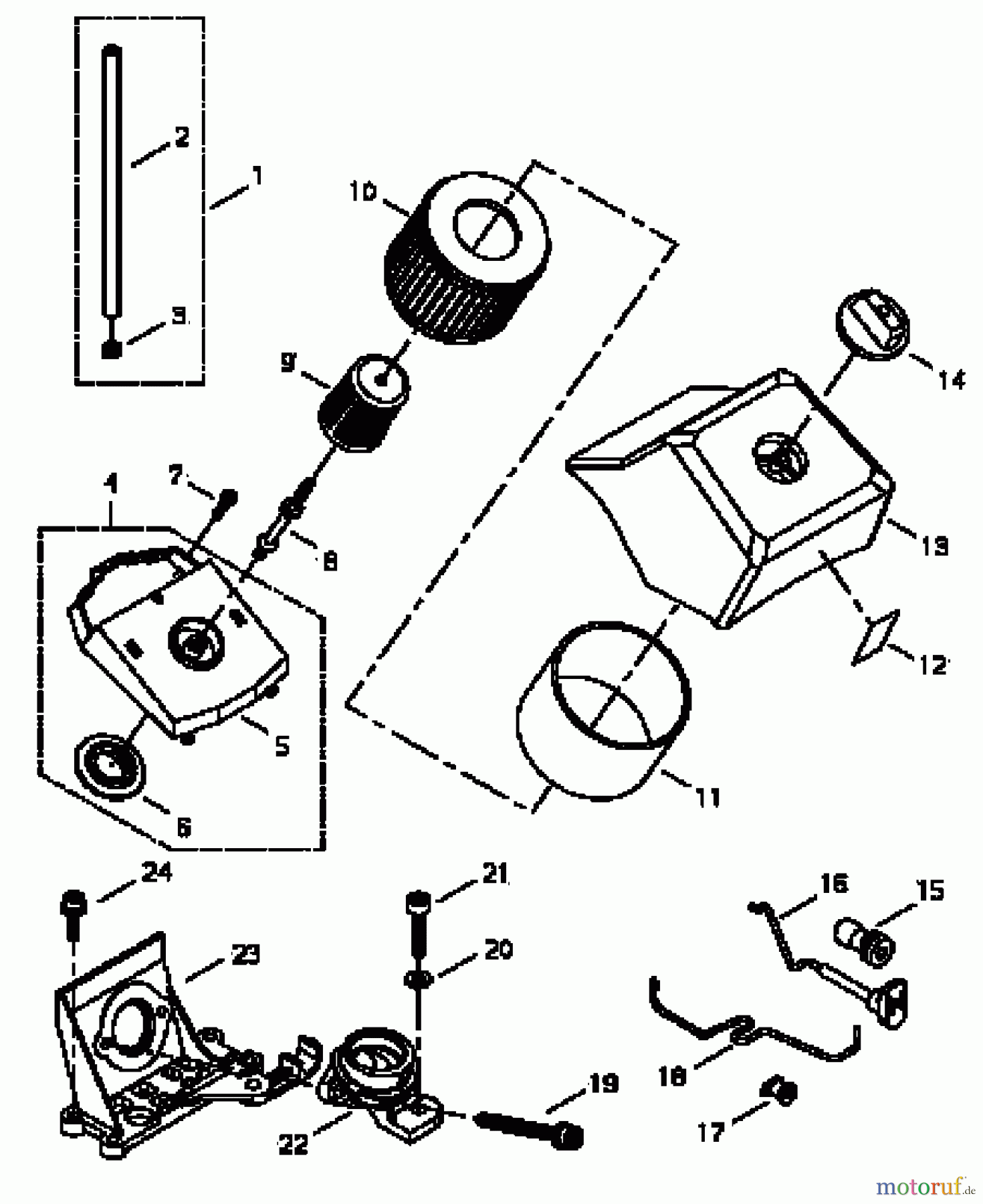 Shindaiwa Sägen, Motorsägen 488P - Shindaiwa Chainsaw, Air Cleaner