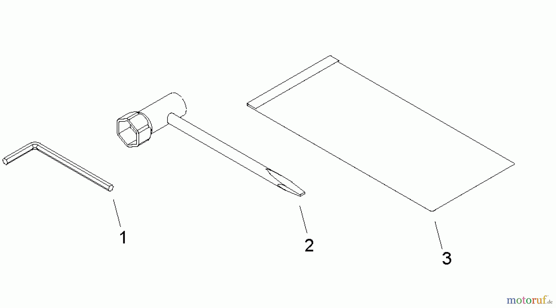  Shindaiwa Bläser / Sauger / Häcksler / Mulchgeräte EB344 - Shindaiwa Hand Held Blower, S/N: T15813001001  Service Tool Kit