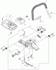Shindaiwa 490 - Chainsaw, (EPA2) Ersatzteile Cylinder Cover, Rear Handle