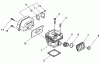 Shindaiwa 490 - Chainsaw, (EPA2) Ersatzteile Cylinder, Muffler