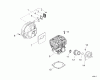 Shindaiwa 502S - Chainsaw Ersatzteile Cylinder, Exhaust