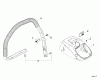 Shindaiwa 502S - Chainsaw Ersatzteile Engine Cover, Front Handle