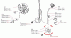 Shindaiwa 577 - Chainsaw Ersatzteile Flywheel