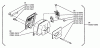 Shindaiwa 575 - Chainsaw Ersatzteile Muffler