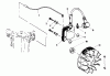 Shindaiwa PB270 - Power Broom Ersatzteile Flywheel, Ignition