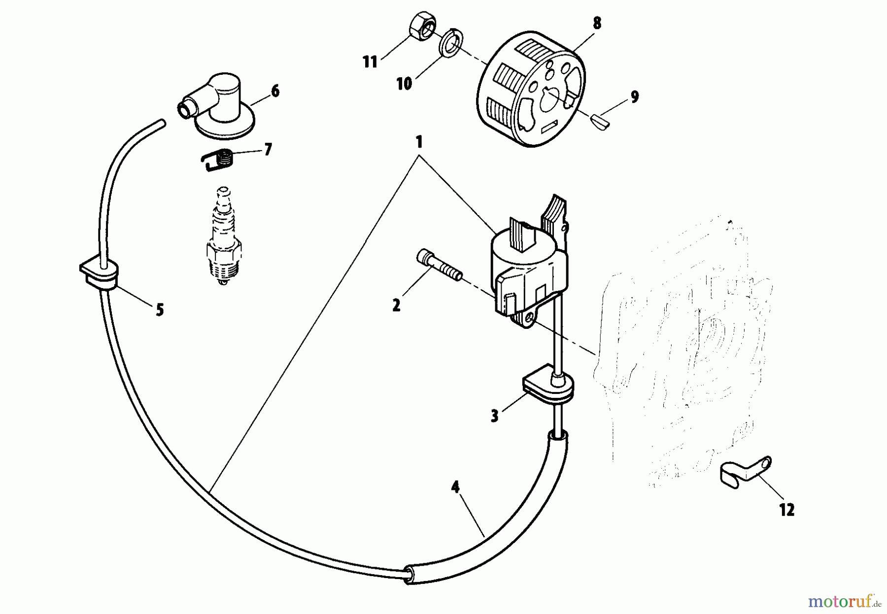  Shindaiwa Bläser / Sauger / Häcksler / Mulchgeräte EB500 - Shindaiwa Back Pack Blower Flywheel
