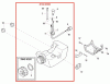 Shindaiwa 22C - String Trimmer / Brush Cutter Ersatzteile Fuel Tank