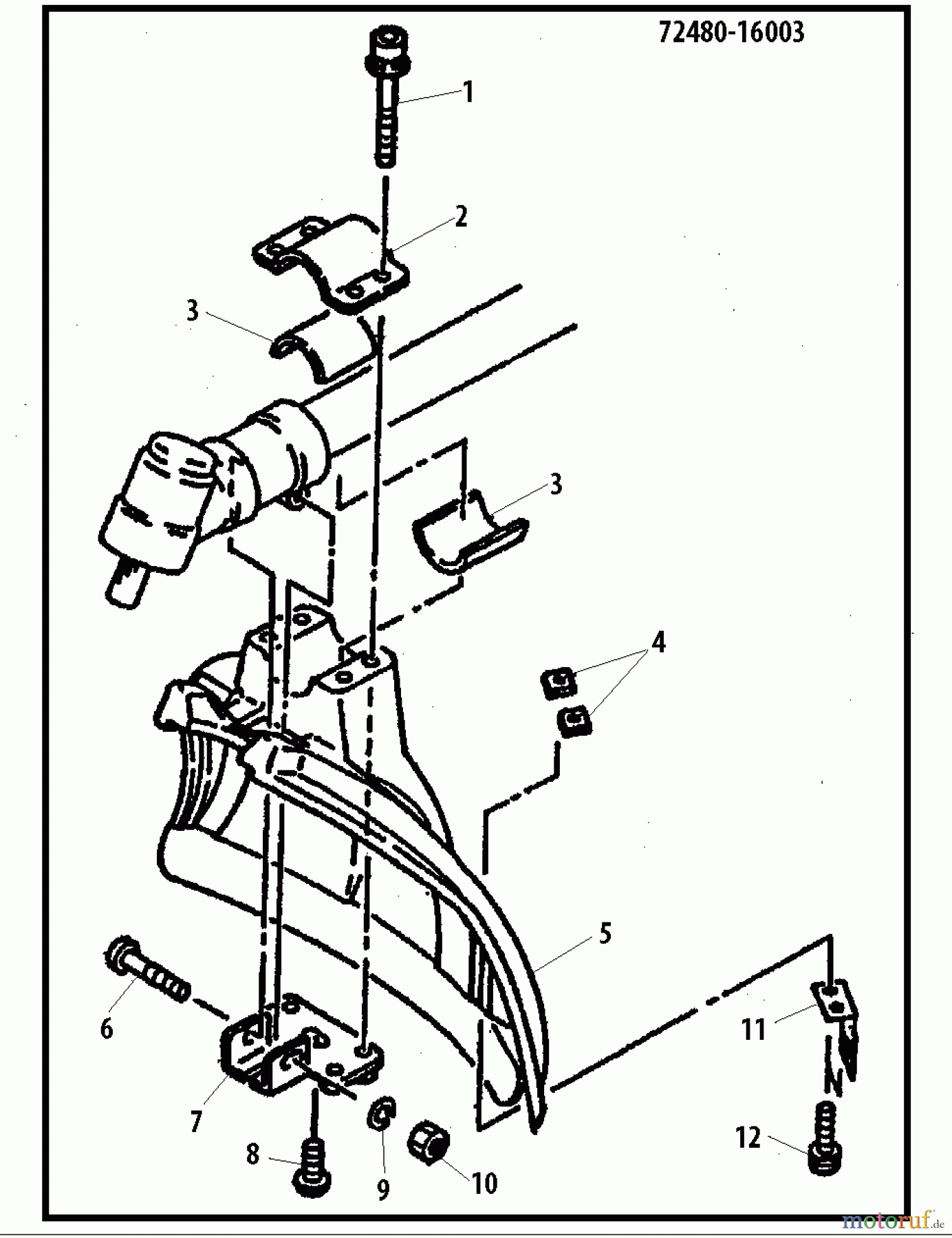 Shindaiwa Trimmer, Faden / Bürste 65001 - Shindaiwa Grass Trimmer Attachment Debris Shield (Part 1)