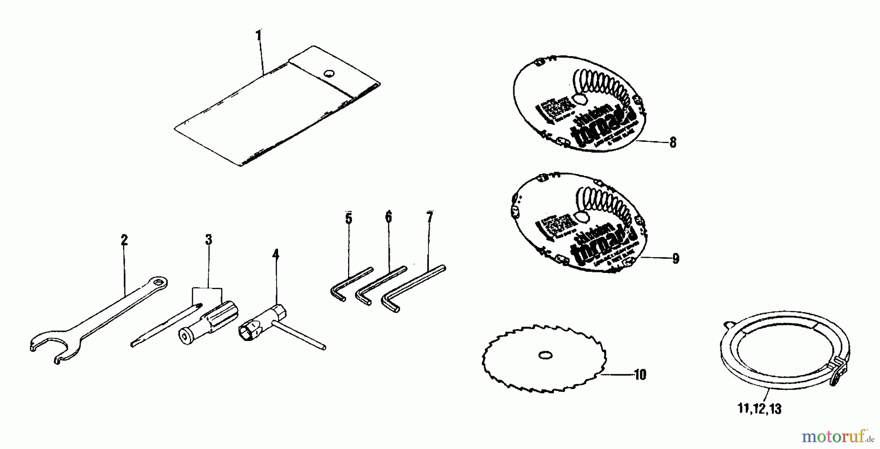 Shindaiwa Trimmer, Faden / Bürste B40 - Shindaiwa  Accessories
