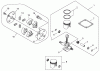 Shindaiwa B45 - Ersatzteile Clutch, Piston