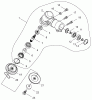 Shindaiwa B45 - Ersatzteile Gear Case Assembly #1