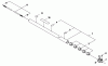 Shindaiwa B450 AUS - String Trimmer / Brush Cutter, S/N: 9023591 - 9093850 Ersatzteile Main Pipe Assembly