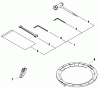 Shindaiwa B450 AUS - String Trimmer / Brush Cutter, S/N: 9023591 - 9093850 Ersatzteile Tool Set