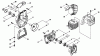 Shindaiwa B450 EMC - String Trimmer / Brush Cutter, S/N: 9016415 - 9098884 Ersatzteile Crankcase / Engine Cover / Fan Cover