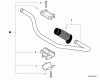 Shindaiwa C254 - String Trimmer / Brush Cutter, S/N: T10512001001 - T1051299 Ersatzteile U-Handle