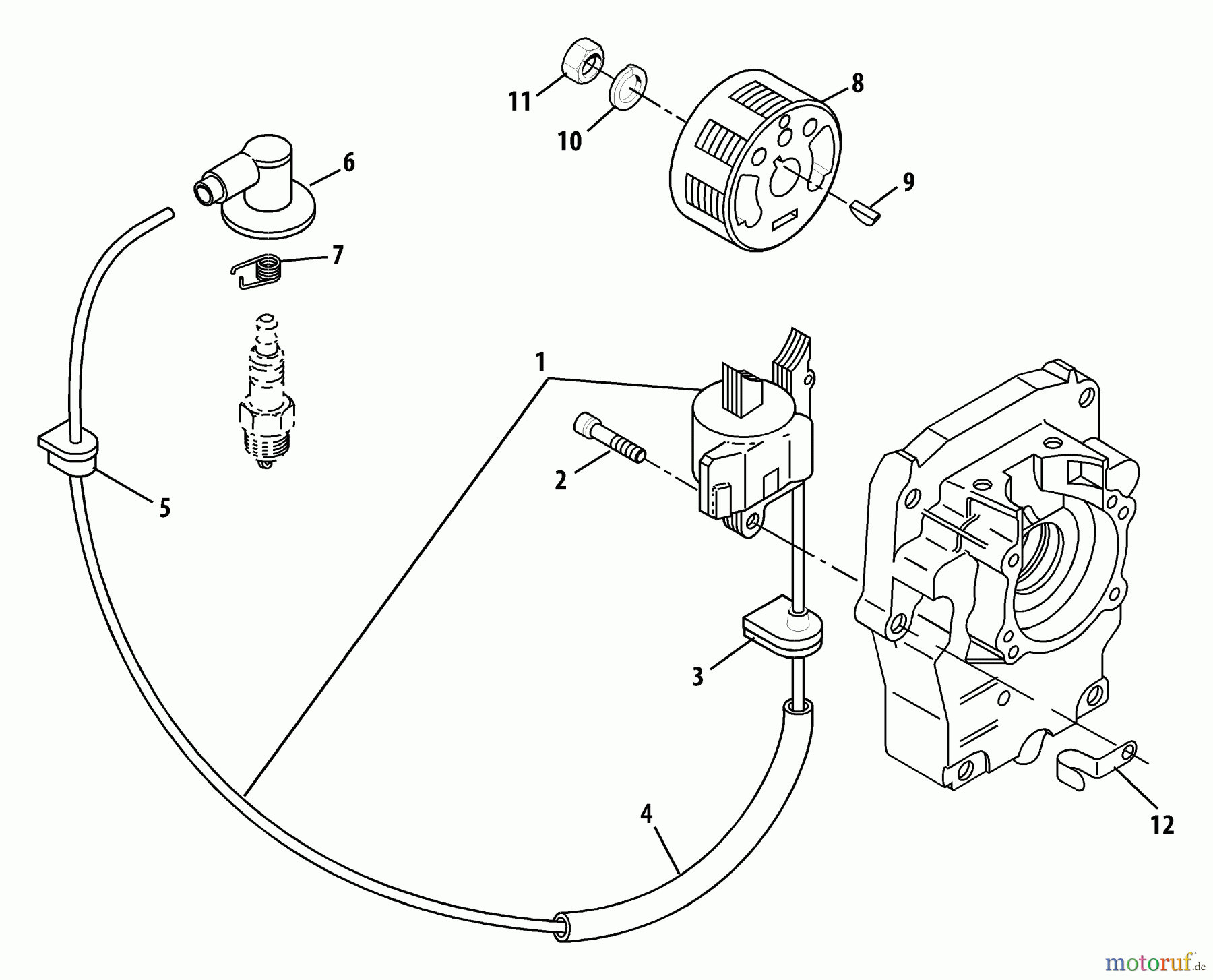  Shindaiwa Bläser / Sauger / Häcksler / Mulchgeräte EB501 - Shindaiwa Back Pack Blower Rotor
