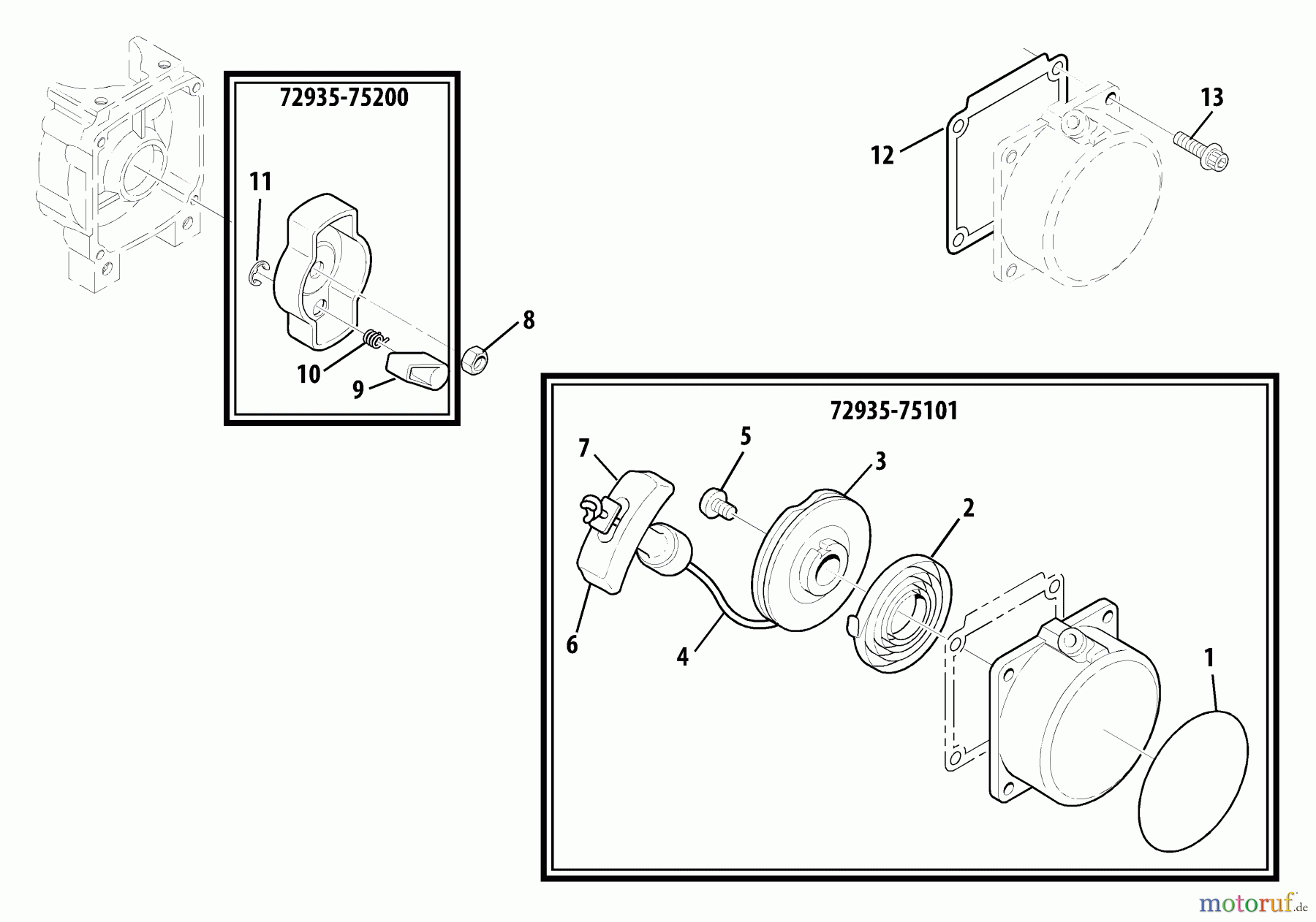  Shindaiwa Bläser / Sauger / Häcksler / Mulchgeräte EB501 - Shindaiwa Back Pack Blower Starter