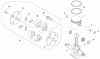 Shindaiwa C350 - String Trimmer / Brush Cutter, S/N: 9010921 - 9011920 Ersatzteile Clutch, Piston