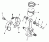 Shindaiwa F21 - String Trimmer Ersatzteile Piston, Crankshaft