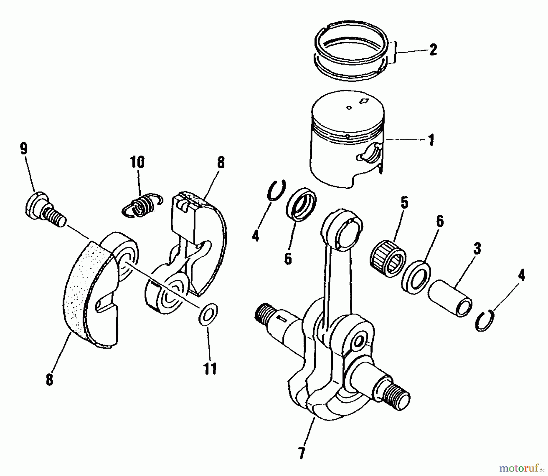  Shindaiwa Trimmer, Faden / Bürste F21 - Shindaiwa String Trimmer Piston, Crankshaft