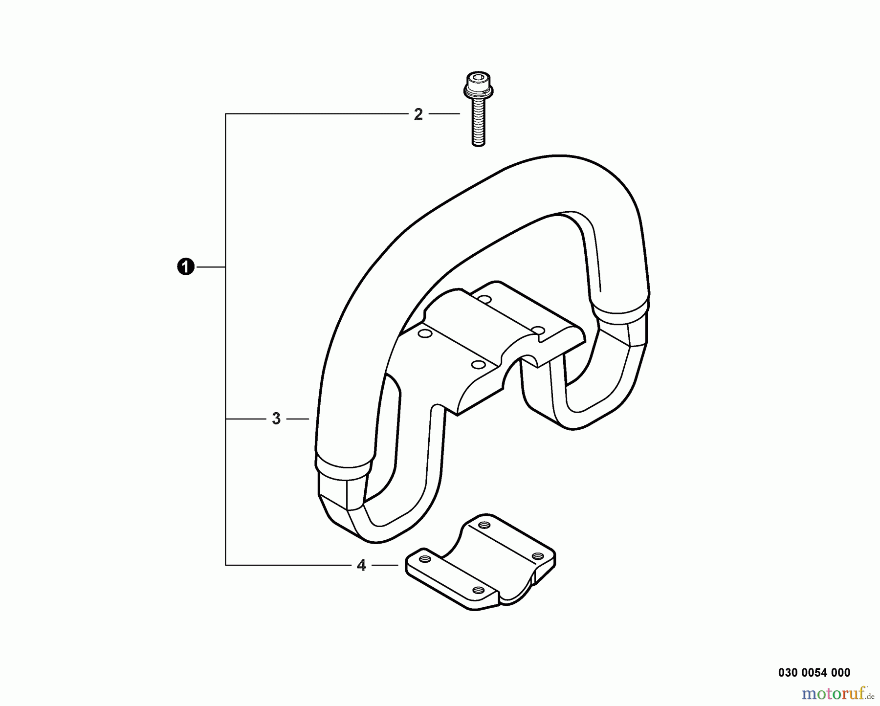 Shindaiwa Trimmer, Faden / Bürste M254 - Shindaiwa Multi-Tool, S/N: T13113001001 - T13113999999 Front Handle