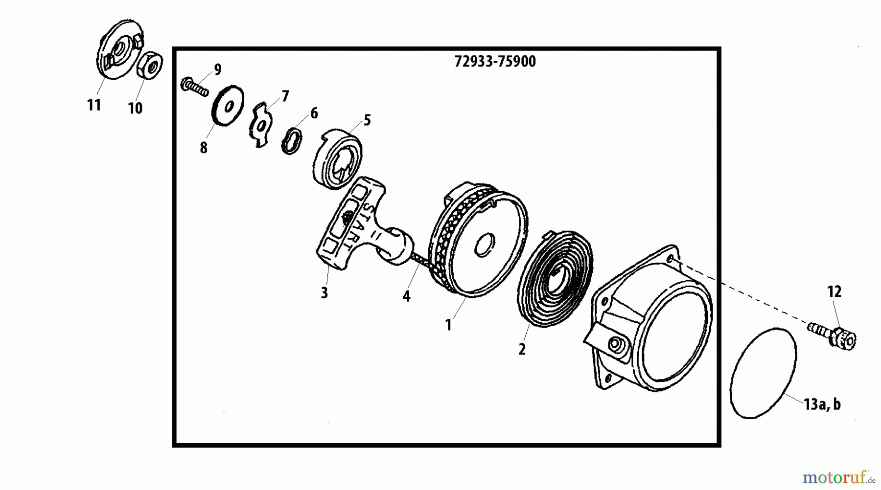  Shindaiwa Trimmer, Faden / Bürste T231 - Shindaiwa String Trimmer Starter