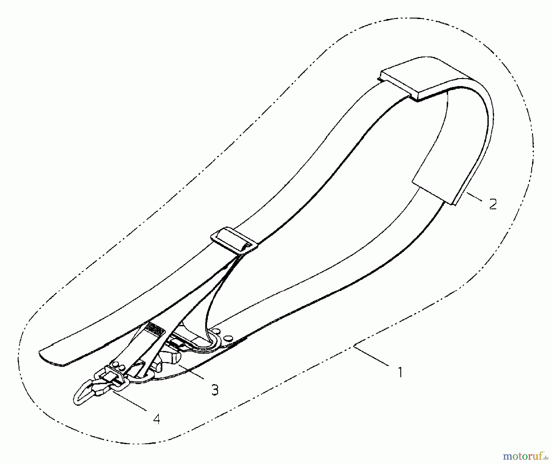Shindaiwa Trimmer, Faden / Bürste T231XB - Shindaiwa String Trimmer Harness