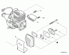 Shindaiwa T235 - String Trimmer, Ersatzteile Exhaust